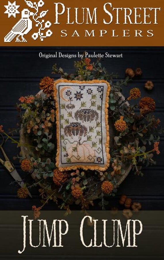Jump Clump by Plum Street Samplers Counted Cross Stitch Pattern - Printed Pattern