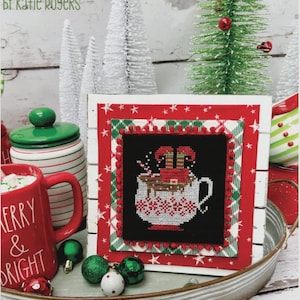 Primrose Cottage Stitches Counted Cross Stitch Chart ~ Perfect Hot Cocoa