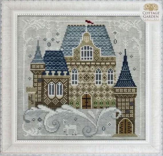 Castle ~ Cottage Garden Samplings Counted Cross Stitch Pattern ~ Fabulous House Series #2