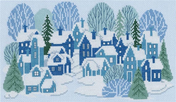 Diane Arthurs Counted Cross Stitch Pattern ~ Snowy Serenity