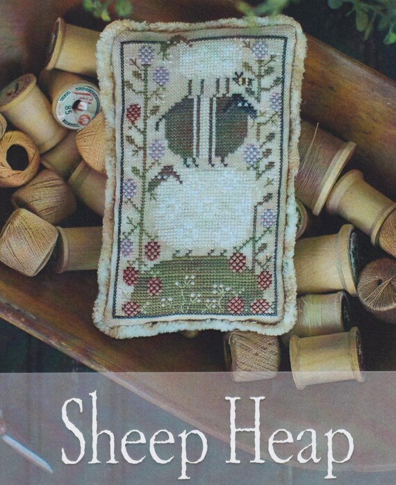 Sheep Heap by Plum Street Samplers Counted Cross Stitch Pattern