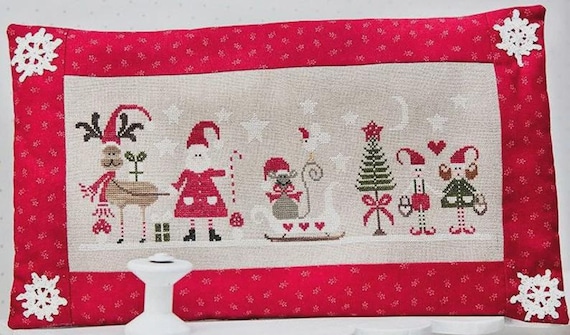 Once Upon a Time at Christmas Counted Cross Stitch Pattern by Tralala ~ printed pattern ~