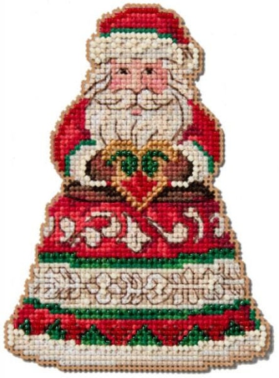 Mill Hill 2024 Jim Shore Beaded Cross Stitch Kit ~ Santa Holding Heart ~  JS202414