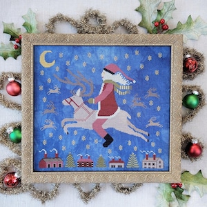 Joy Ride Counted Cross Stitch Pattern by Kathy Barrick