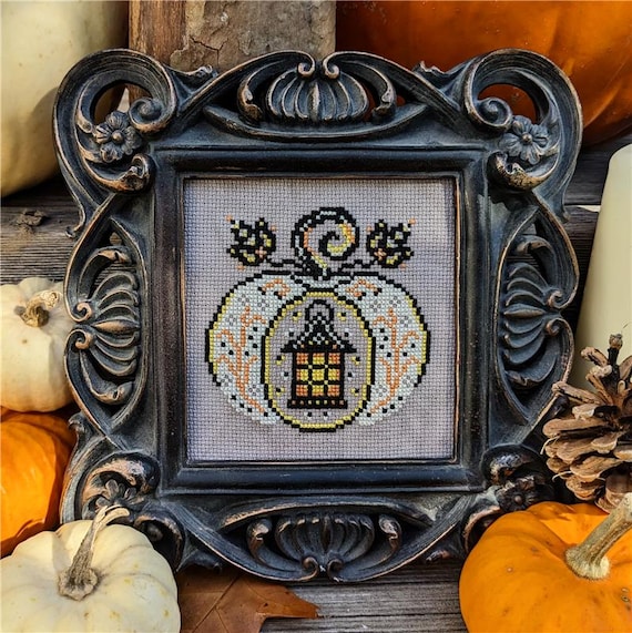 Autumn Light Counted Cross Stitch Pattern by Haunted Frames