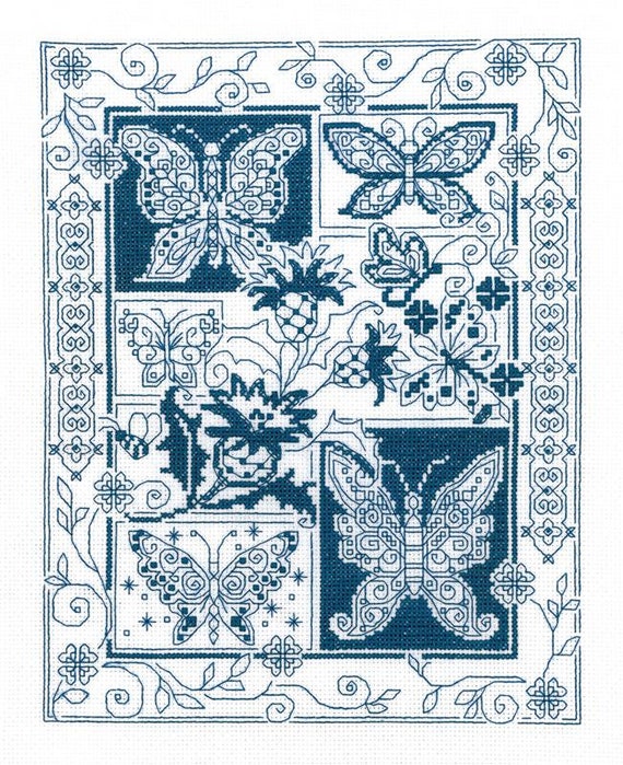 Diane Arthurs Imaginating Counted Cross Stitch Chart ~ Butterfly Bliss