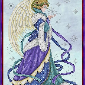 Christmas Spirit Counted Cross Stitch Pattern by Joan Elliott Design JE004