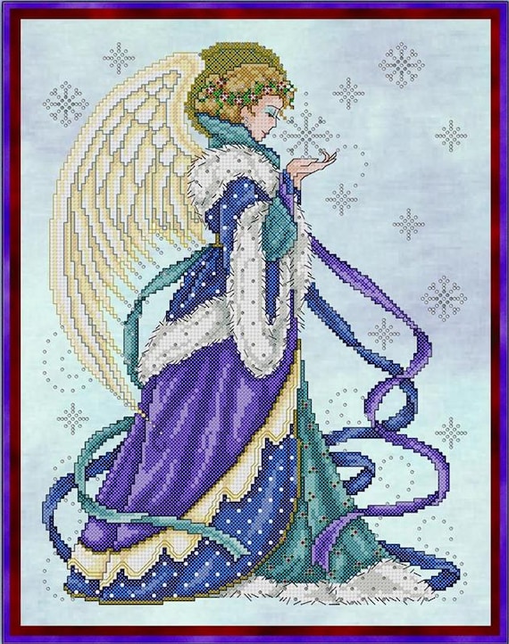 Christmas Spirit Counted Cross Stitch Pattern by Joan Elliott Design JE004