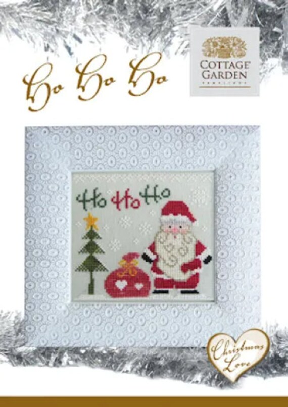 Cottage Garden Samplings Cross Stitch Chart ~ Ho Ho Ho