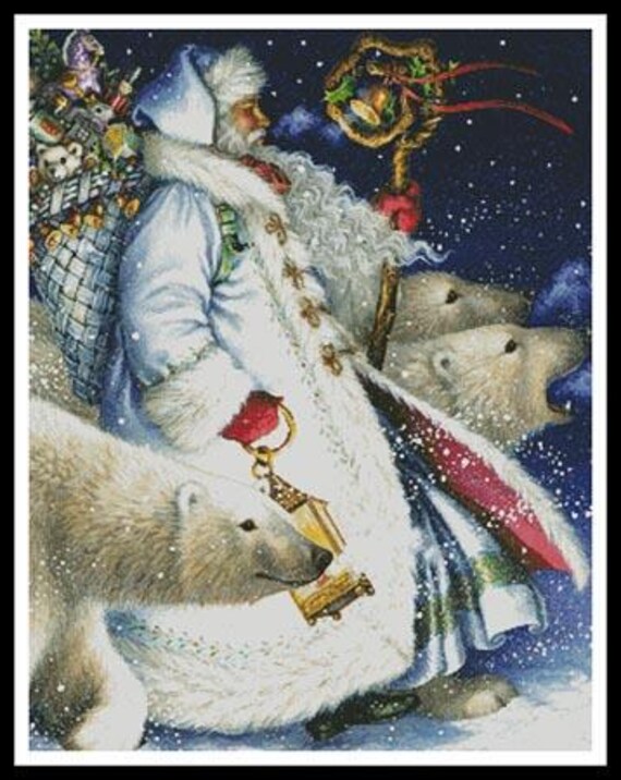 Polar Magic Counted Cross Stitch Pattern by Artecy Cross Stitch