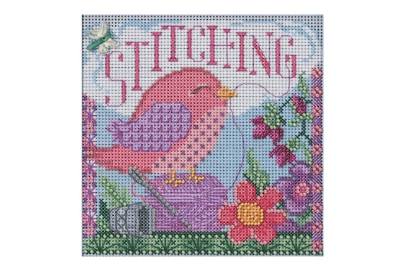 Mill Hill 2022 Spring Series Buttons & Beads Counted Cross Stitch Kit ~ Stitching ~ MH142212