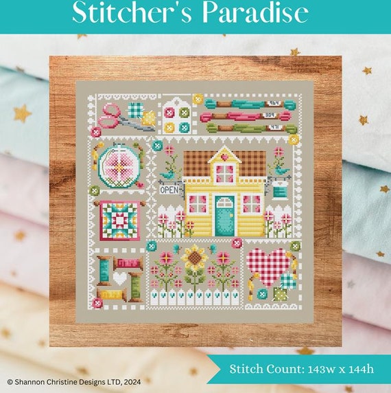 Shannon Christine Designs Counted Cross Stitch Pattern Booklet ~ Stitcher's Paradise