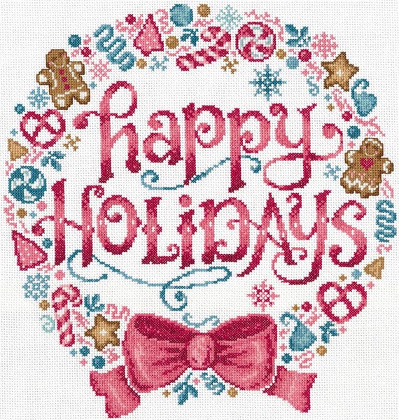Candy Holidays Imaginating Counted Cross Stitch Pattern by Ursula Michael