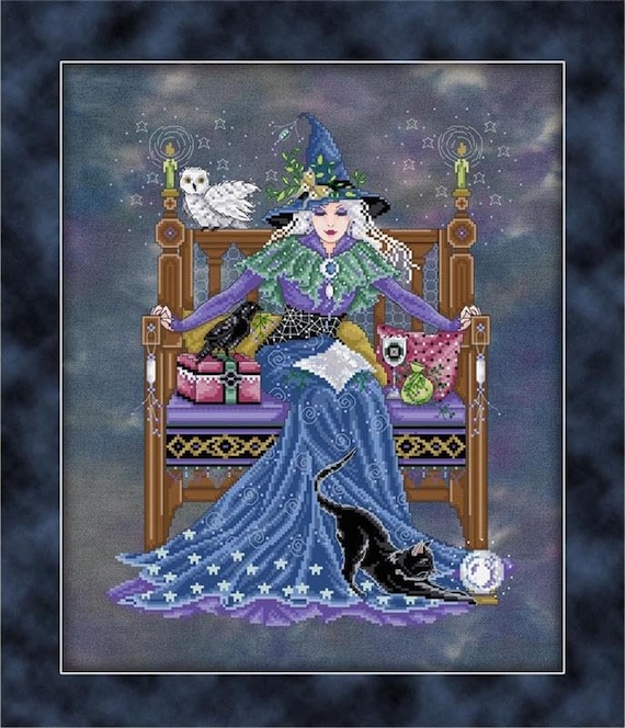 The Sorceress Counted Cross Stitch Pattern by Joan Elliott Design