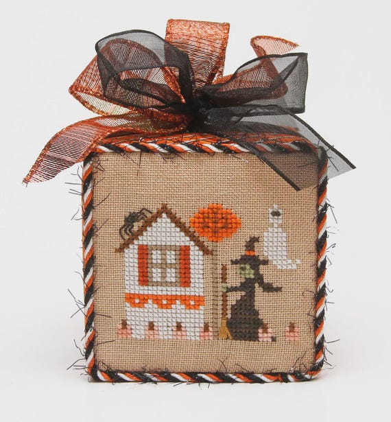 Halloween Frill Counted Cross Stitch Pattern by Heart in Hand