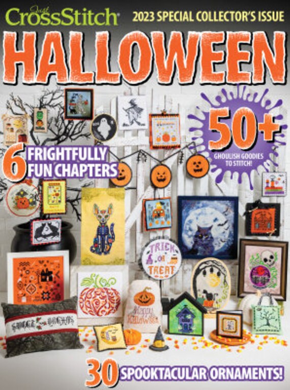 Just Cross Stitch 2023 Special Collector's Issue Halloween