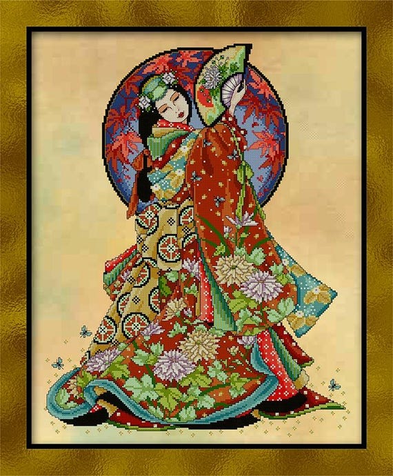 Oriental Wisdom Counted Cross Stitch Pattern by Joan Elliott Design ~JE072