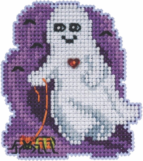 Mill Hill Autumn Harvest Beaded Cross Stitch Kit ~ Pet Spider ~