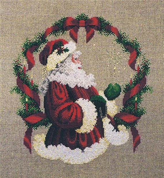 Spirit of Christmas counted cross stitch pattern by Lavender & Lace designed by Marilyn Leavitt-Imblum
