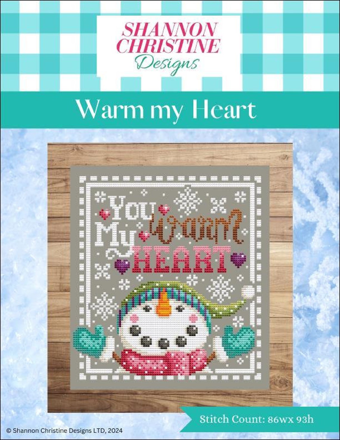 Shannon Christine Designs Counted Cross Stitch Pattern ~ Warm My Heart ...