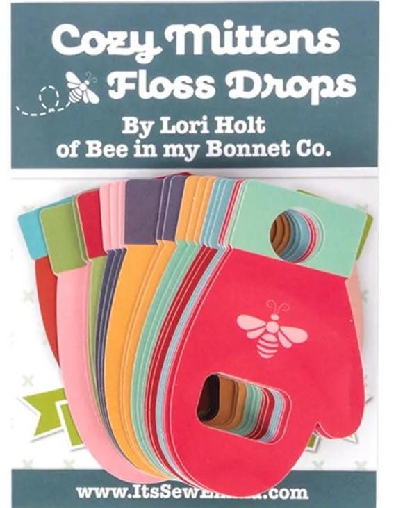 Cozy Mitten Floss Drops ~ 24 Floss Drops ~ by Lori Holt of Bee in my Bonnet Co
