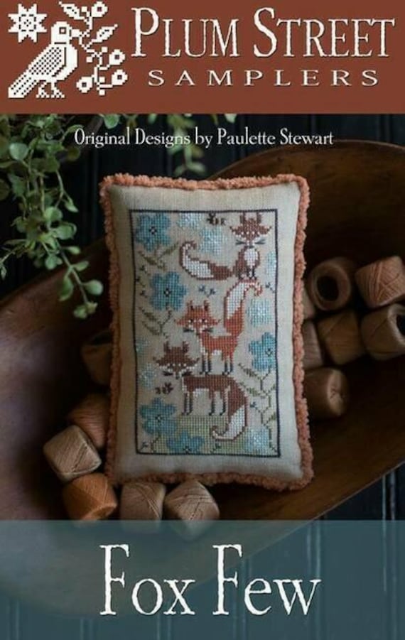Fox Few by Plum Street Samplers Counted Cross Stitch Pattern
