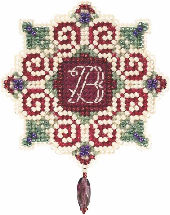 Gingerbread Cottage Beaded Cross Stitch Kit by Mill Hill ~ 2015 Winter Holiday Collection MH18-5305