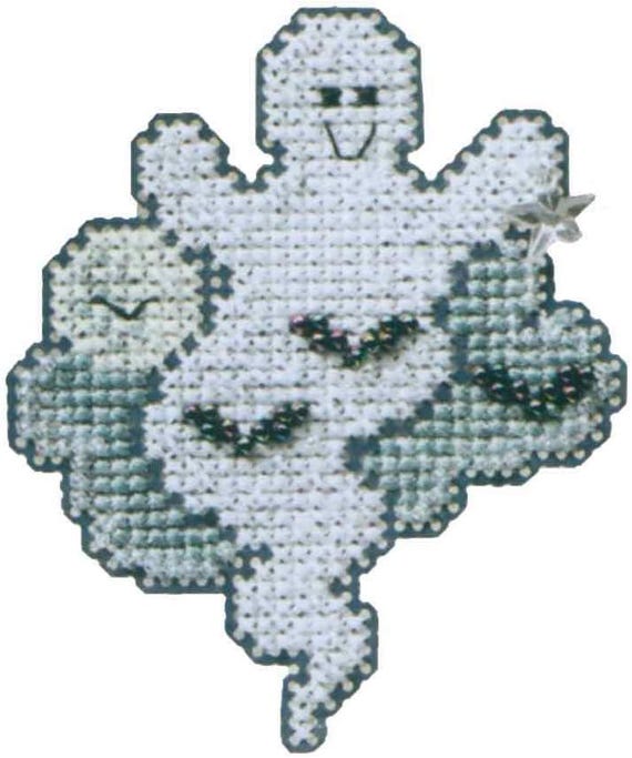 Mill Hill 2008 Autumn Harvest Collection Beaded Cross Stitch Kit ~ Moonlight Ghost