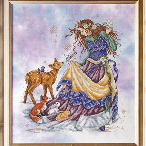 Princess of the Snows Counted Cross Stitch Pattern by Joan Elliott Design