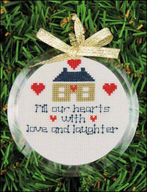 3" Round Ornament Disk Acrylic Frame by Yarn Tree