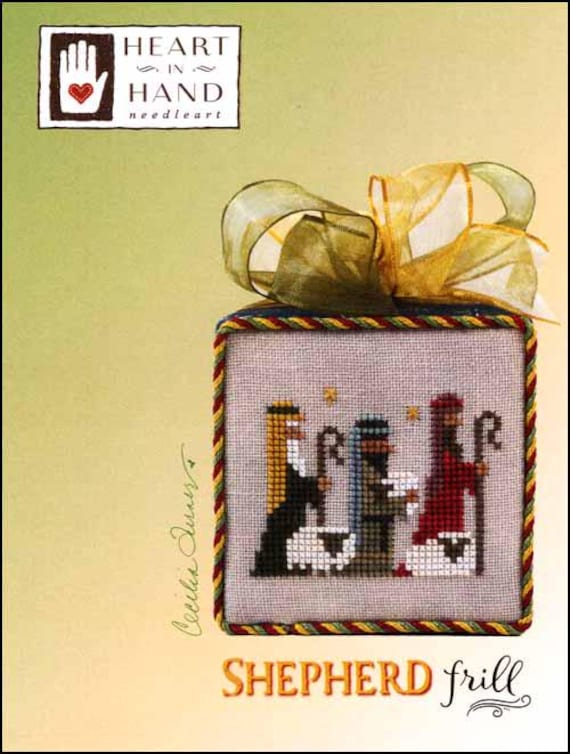 Shepherd Frill Counted Cross Stitch Pattern by Heart in Hand