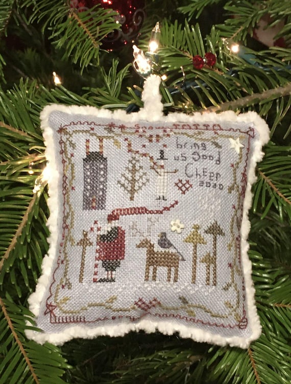 Shepherd's Bush Counted Cross Stitch Pattern ~ Bring us Good Cheer