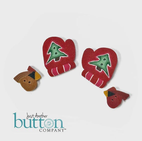 Waxing Moon Designs ~ Winter Stack ~  embellishment pack by Just Another Button Company #8085