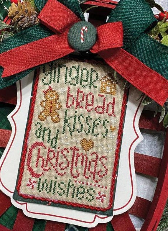 Christmas Wishes Counted Cross Stitch Pattern ~ Primrose Cottage Stitches PCS-038