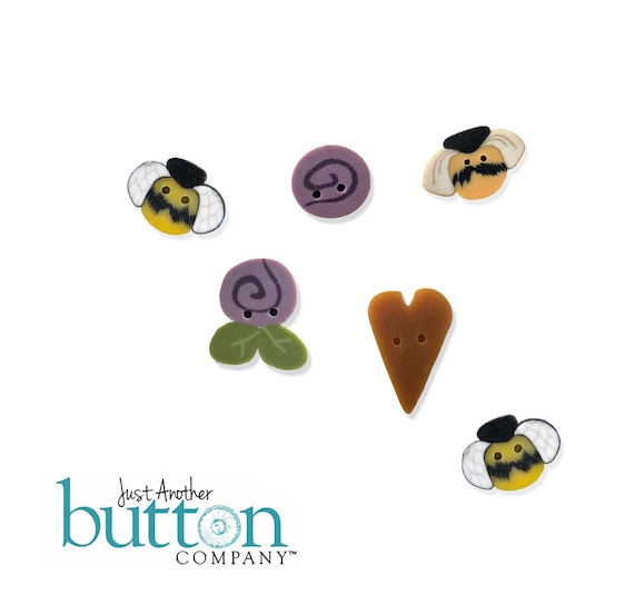 Shepherd's Bush ~ Bee Trifles ~  embellishment pack by Just Another Button Company #10440