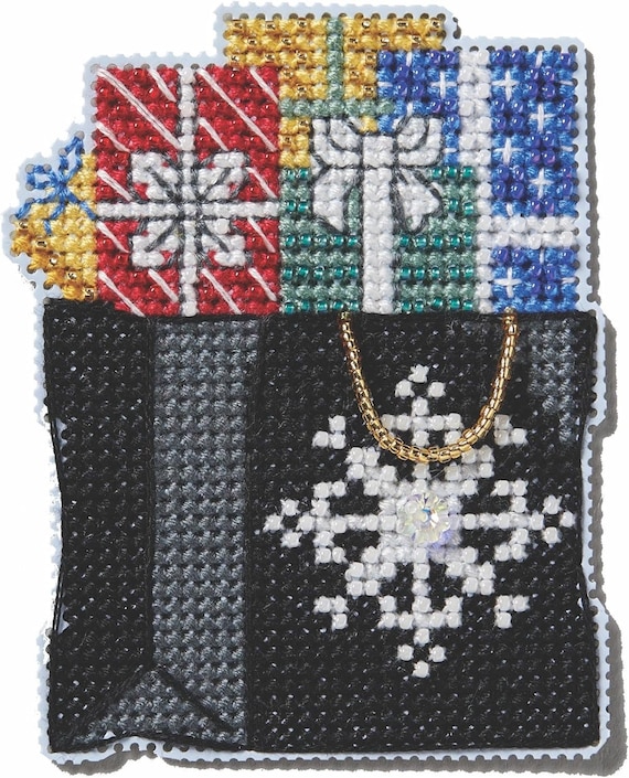 Mill Hill 2024 Winter Holiday Beaded Cross Stitch Ornament kit ~ Black Friday