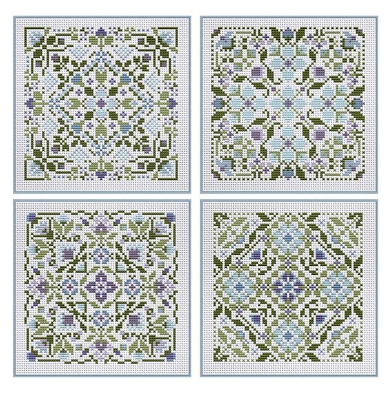 Winter Mornings Counted Cross Stitch Pattern by CM Designs /  Carolyn Manning Designs