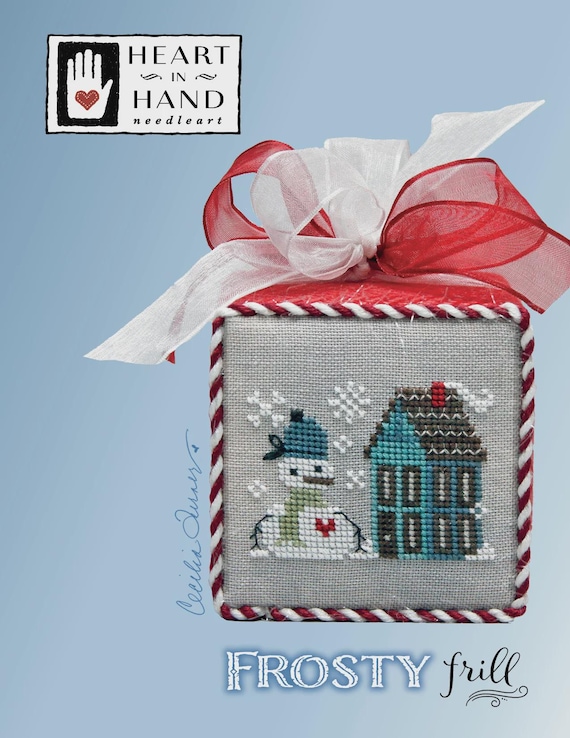 Frosty Frill Counted Cross Stitch Pattern by Heart in Hand