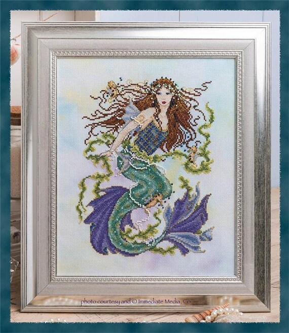 Belle de Mer Counted Cross Stitch Pattern by Joan Elliott Design