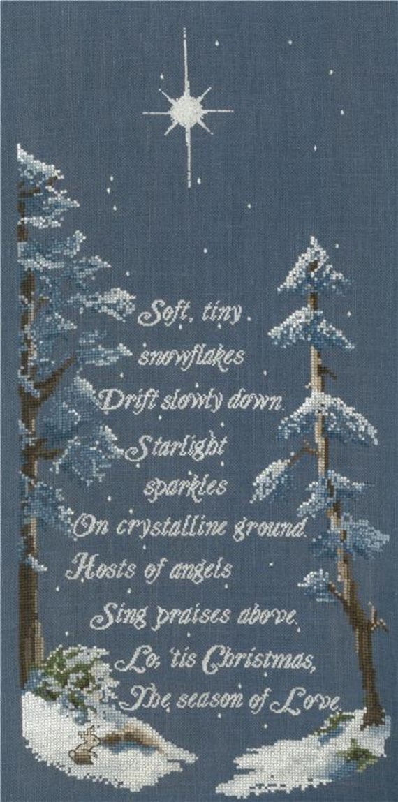Season Of Love Counted Cross Stitch kit designed by Janis Lockhart
