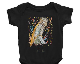 Baby onesie Infant Bodysuit - BIRDY Parrot