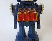 HS Horikawa boxed piston action engine robot, Japan, 1969 in excellent not-working condition.