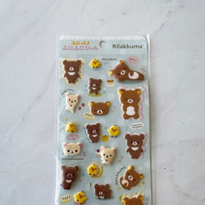 C116 Rilakkuma Sticker Sheet