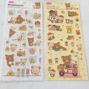 A187 2023 Rilakkuma Sticker Sheet