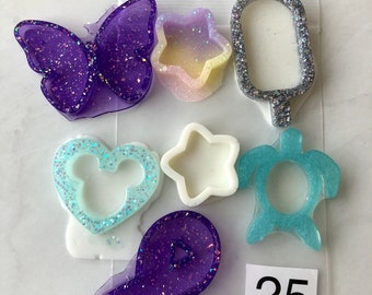 Personal resin pieces destash LOT 25