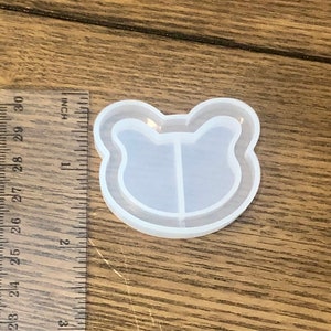 x Bear shaker silicone mold or precut transparency sheets