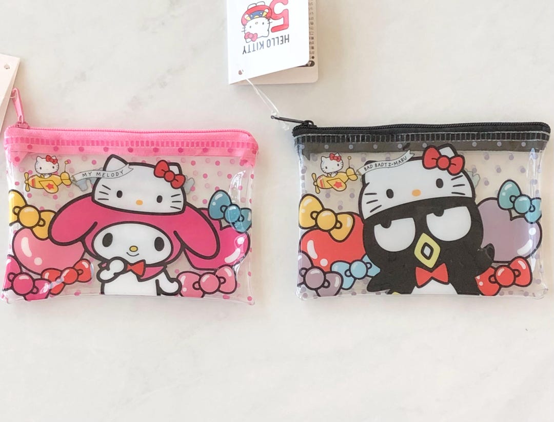 MLD Sanrio Anniversary Plastic Zipper Pouch From Daiso - Etsy
