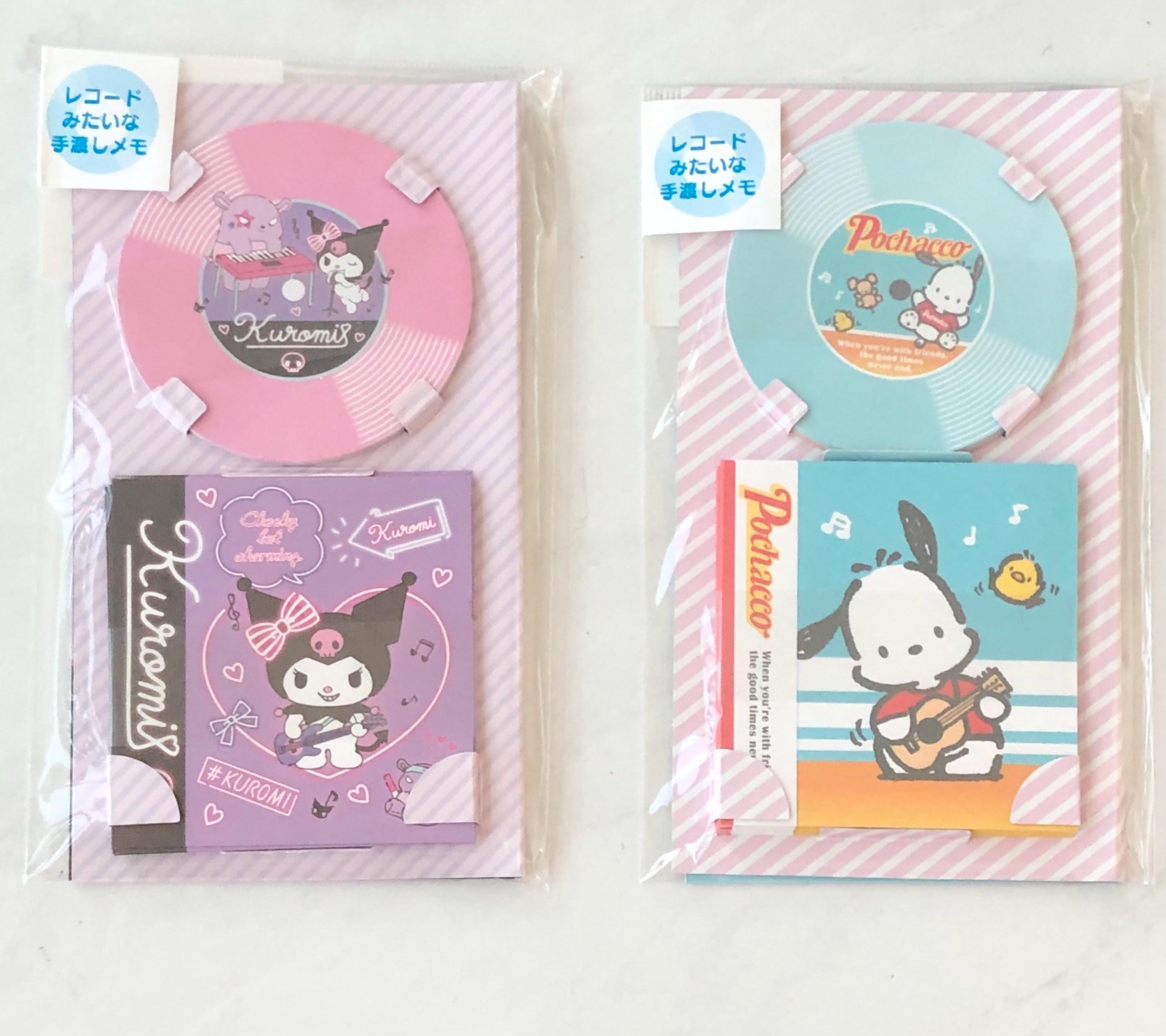 U20 Kuromi and Pochacco Record Memo - Etsy