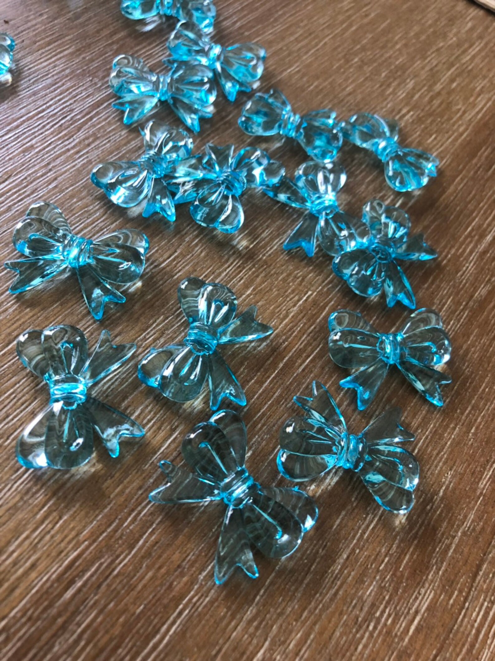 X 24pcs Bow Beads 30mm X 23mm - Etsy Denmark