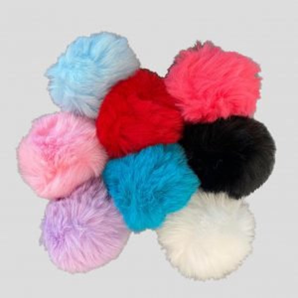 Pom pom Keychain